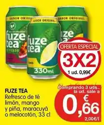 CashDiplo Mango - refresco de te limón, mango y pina, maracuya o melocotón oferta