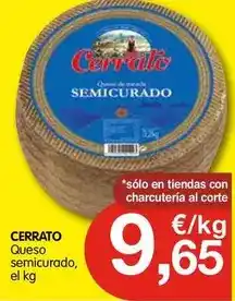 CashDiplo Cerrato - queso semicurado oferta