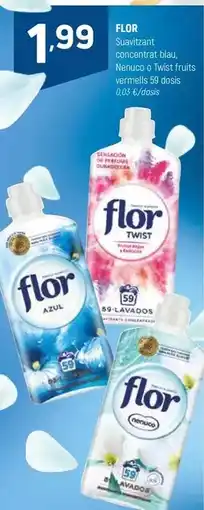 Coviran Flor - suavizante concentrado blu, neutro, no frost fruits vermilis oferta