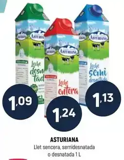 Coviran La asturiana - llet sencera, semidesnatada o desnatada oferta