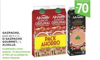 Supercor Exprés Gazpakcho O Gazpacho Gourmet 1L Alvalle oferta