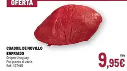 Makro Origen - cuadril de novillo enfriado oferta