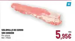 Makro Solomillo de cerdo sin cordon oferta
