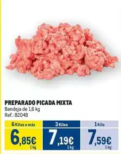 Makro Mixta - preparado picada oferta