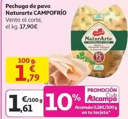 Alcampo Campofrío - pechuga de pavo oferta