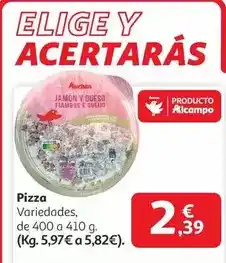 Alcampo Auchan - pizza oferta