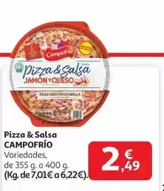 Alcampo Campofrío - pizza & salsa oferta