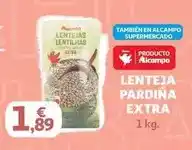 Alcampo Auchan - lenteja pardina extra oferta