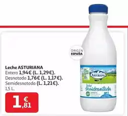 Alcampo La asturiana - leche oferta