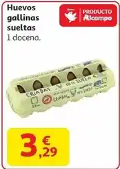 Alcampo Alcampo - huevos gallinas sueltas oferta