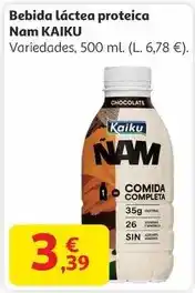 Alcampo Kaiku - bebida lactea proteica nam oferta