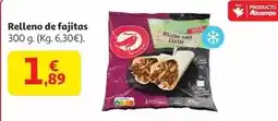 Alcampo Auchan - relleno de fajitas oferta