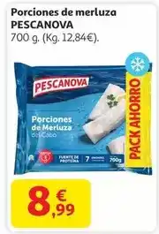 Alcampo Pescanova - porciones de merluza oferta