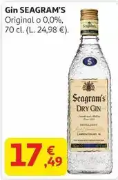 Alcampo Seagram's - gin oferta