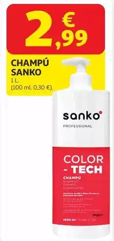 Alcampo Sanko - champú oferta