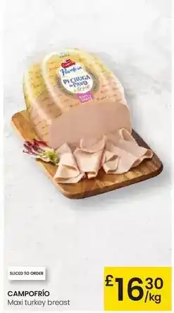 Eroski Campofrío - maxi turkey breast oferta