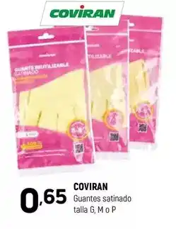 Coviran Coviran - guantes satinado talla g, m o p oferta