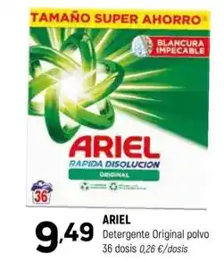 Coviran Ariel - detergente original polvo oferta
