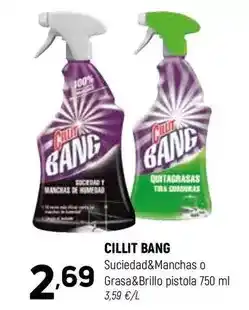 Coviran Cillit bang - suciedad&manchas o grasa&brillo pistola oferta