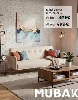 Mubak Sofa cama oferta