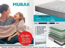 Mubak Kyoto - suave oferta