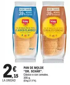 E.Leclerc Schär - pan de molde oferta