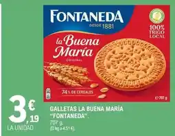 E.Leclerc Fontaneda - galletas la buena maria oferta
