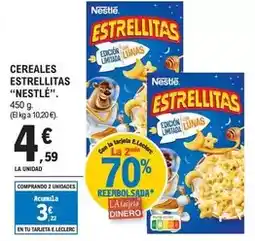 E.Leclerc Nestlé - cereales estrellitas oferta