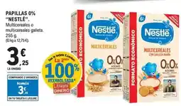 E.Leclerc Nestlé - papillas 0% oferta