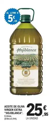 E.Leclerc Hojiblanca - aceite de oliva virgen extra oferta
