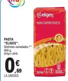 E.Leclerc Eliges - pasta oferta