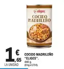 E.Leclerc Eliges - cocido madrileno oferta