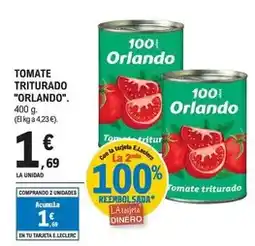 E.Leclerc Orlando - tomate triturado oferta