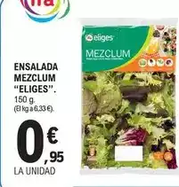 E.Leclerc Eliges - ensalada mezclum oferta