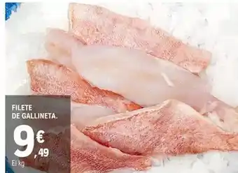 E.Leclerc Filete de gallineta oferta