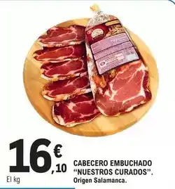 E.Leclerc Nuestros curados - cabecero embuchado oferta