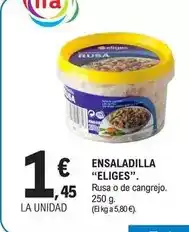 E.Leclerc Eliges - ensaladilla oferta
