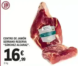 E.Leclerc Sánchez alcaraz - centro de jamon serrano reserva oferta