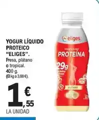 E.Leclerc Ifa eliges - yogur liquido proteico oferta
