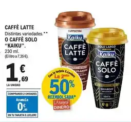E.Leclerc Kaiku - caffe latte oferta
