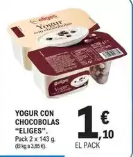 E.Leclerc Eliges - yogur con chocobolas oferta