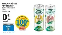 E.Leclerc Don simón - bebida de te frio oferta