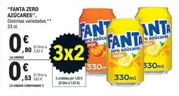 E.Leclerc Fanta - zero azucare oferta