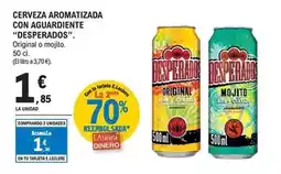 E.Leclerc Desperados - cerveza aromatizada con aguardiente oferta