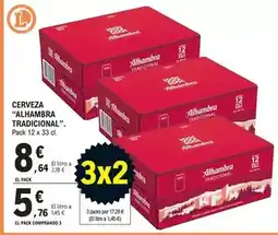 E.Leclerc Alhambra - cerveza tradicional oferta