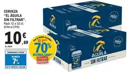 E.Leclerc El águila - cerveza sin filtrar oferta