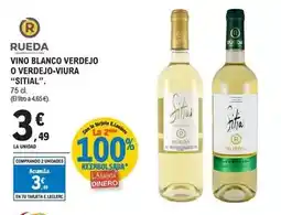 E.Leclerc Sitial - vino blanco verdejo o verdejo-viura oferta