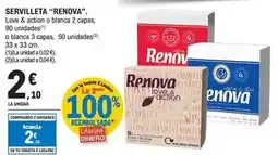 E.Leclerc Renova - servilleta oferta