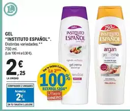 E.Leclerc Instituto español - gel oferta