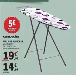 E.Leclerc Compactor - tabla de planchar oferta